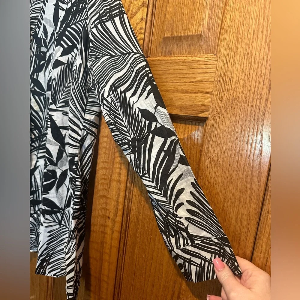 Dana Buchman Long Sleeve Swimsuit Coverup Size XL
